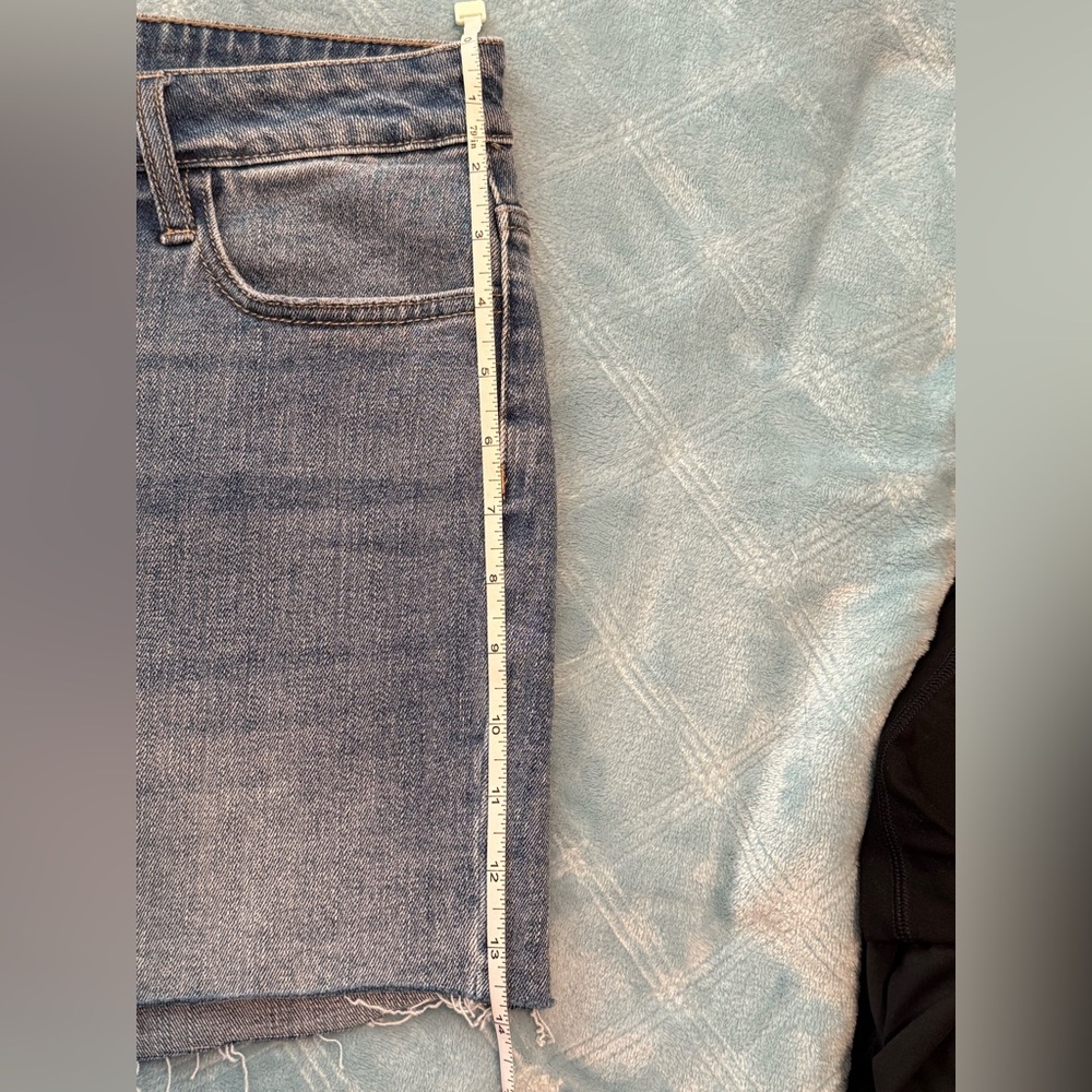 Women's Blue Jean Shorts - Picture 3 of 6